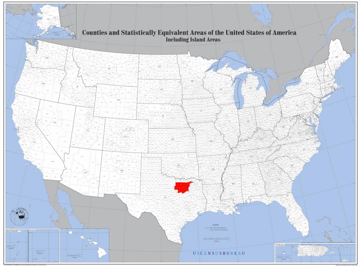 Dallas pe harta de statele unite ale americii